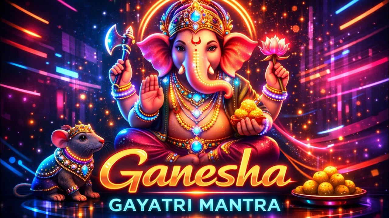 Ganesh Gayatri Mantra | Powerful Lord Mantra for Success, Peace & Wisdom | Calm Meditation Music