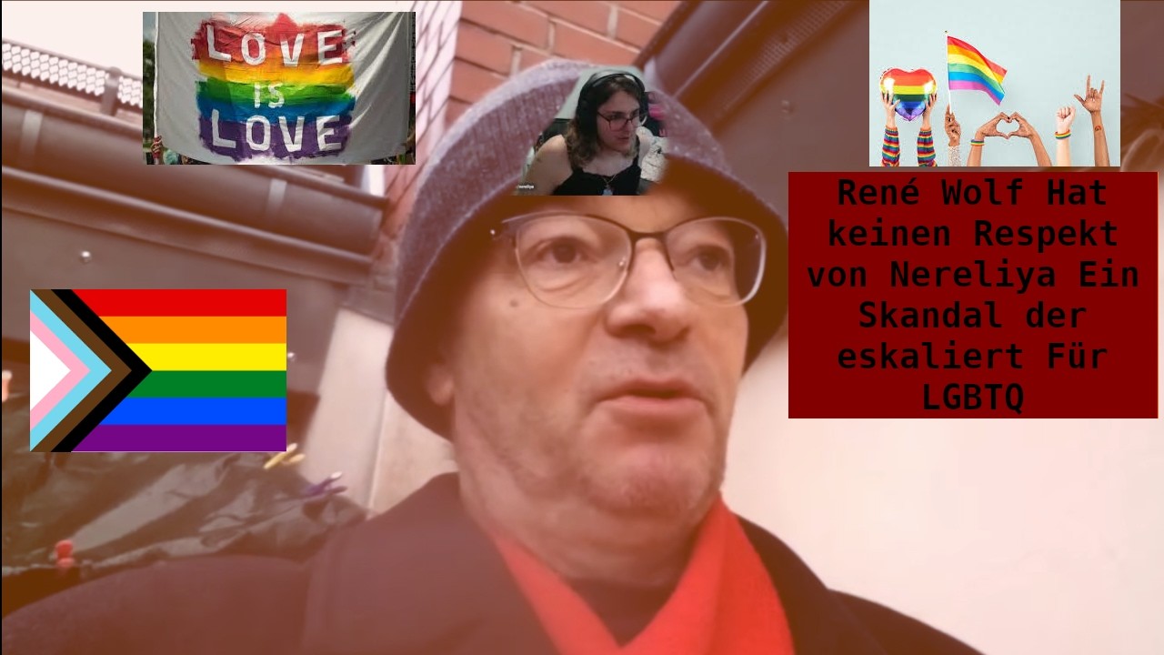 René Wolf Hat keinen Respekt von Nereliya Ein Skandal der eskaliert Für LGBTQ