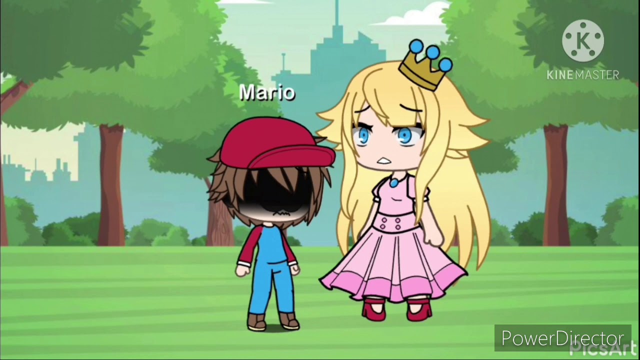 My own super Mario growing up story super Mario gacha life