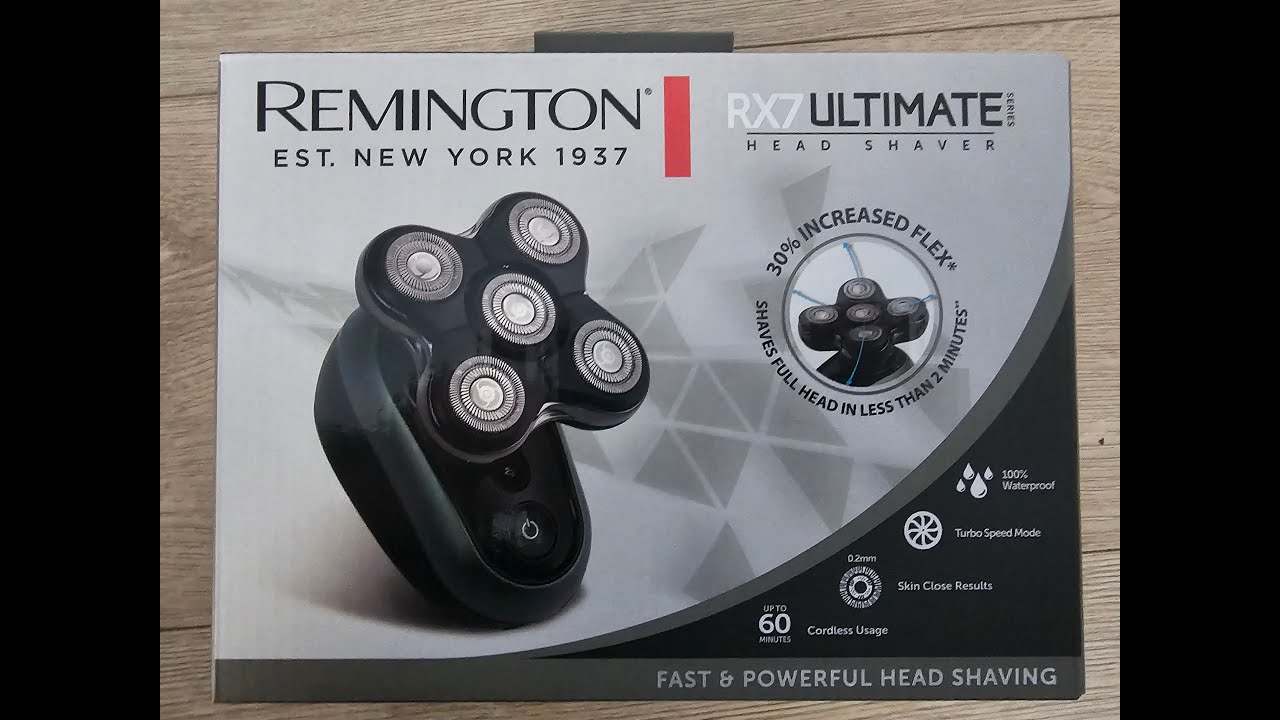 Remington RX7 Ultimate - recenzja golarki do głowy