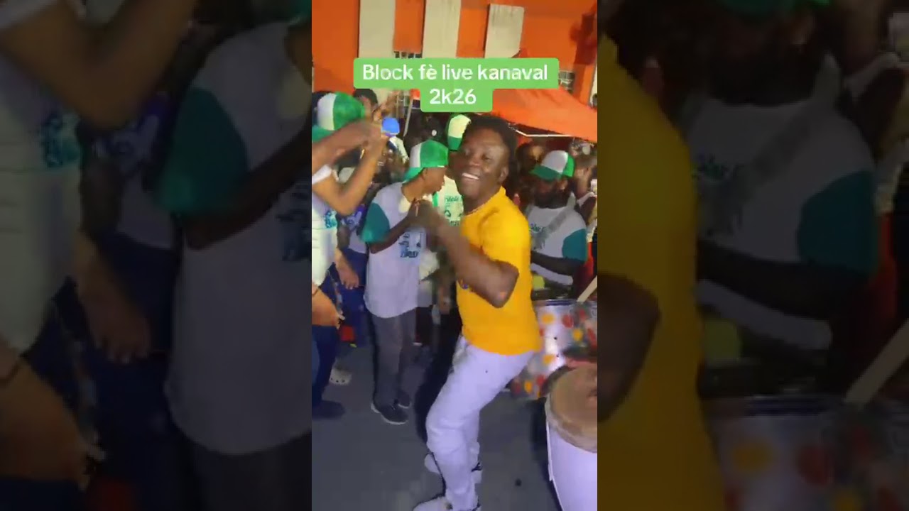 Vin gade pèfòmans blòkfè nan pre-defile Kanaval Jakmèl 2k26, dimanch 1er février. Kijanw wèl?🤔