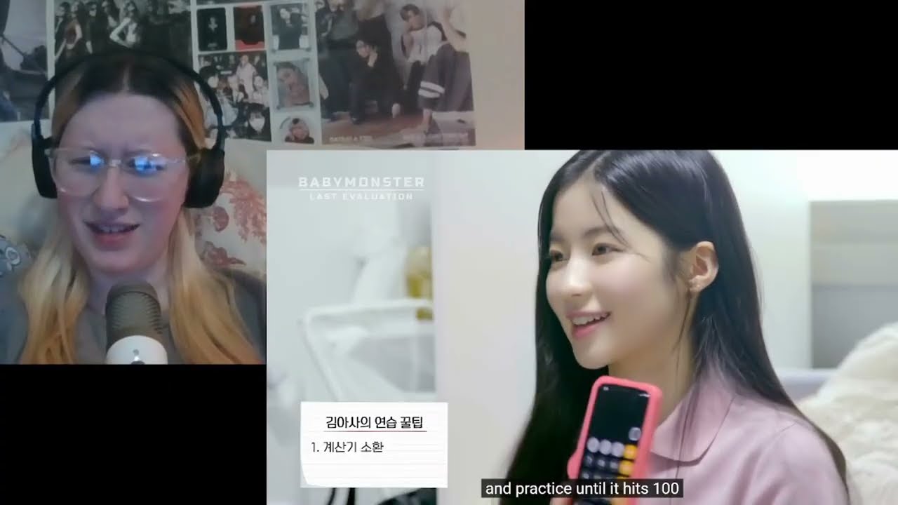 Reacting to BabyMonster Last Evaluation ep. 5 - 7