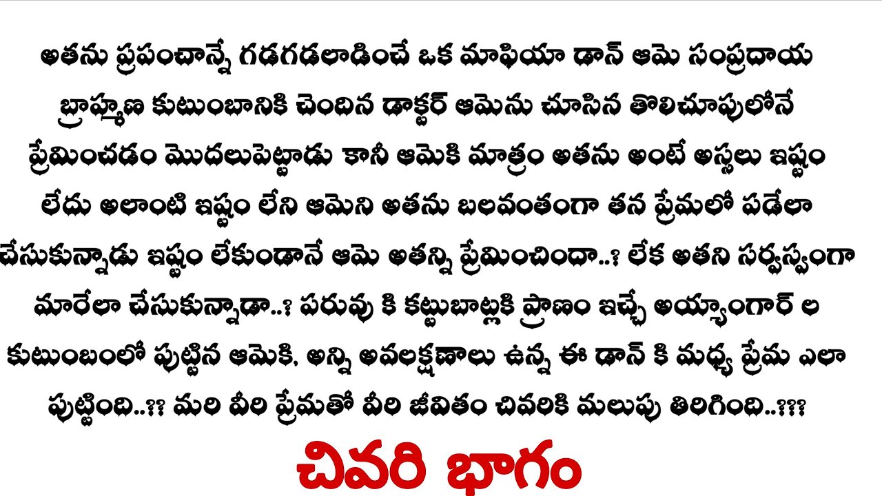 డాన్ మొగుడు-74|| నయన నీల్ ల అందమైన ప్రేమ కావ్యం సంతోషంగా ముగిసిందా ..!!??