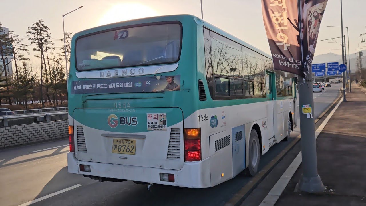 [대원버스] 375번 주행영상