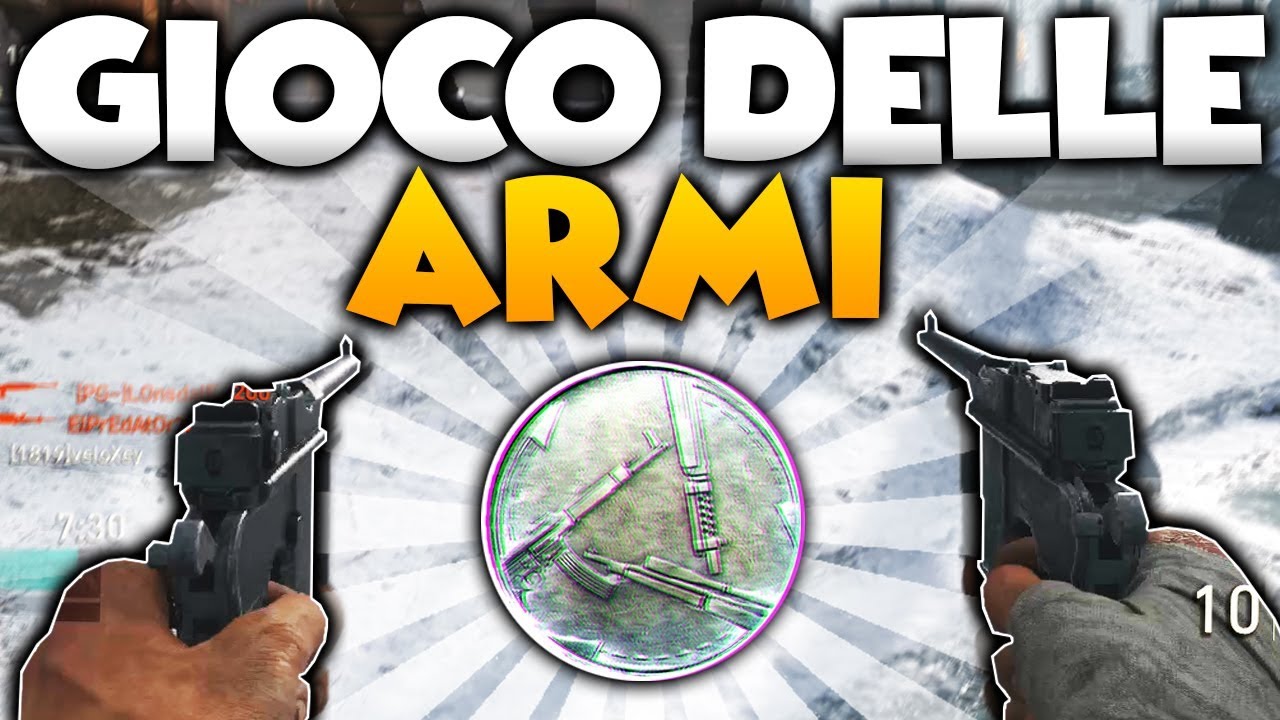 FINALMENTE GIOCO DELLE ARMI SU WWII!!