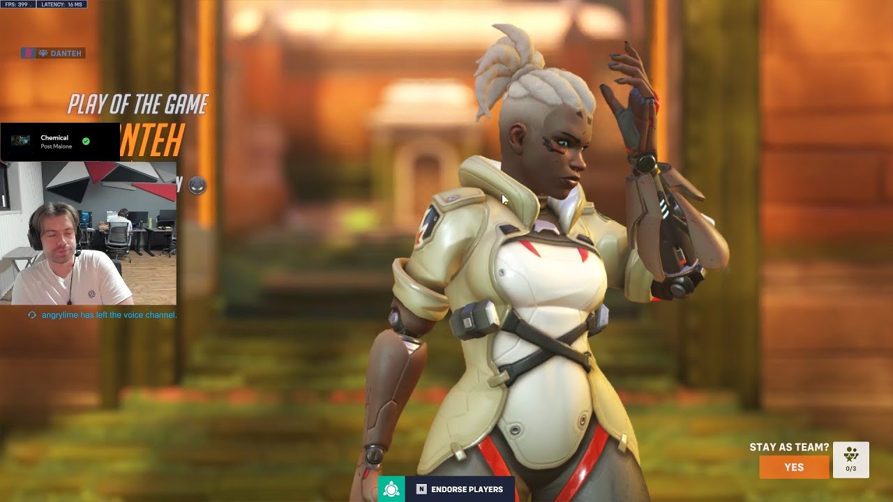Данте доминирует в качестве SOJOURN в Overwatch 2, 15-й сезон, топ-500