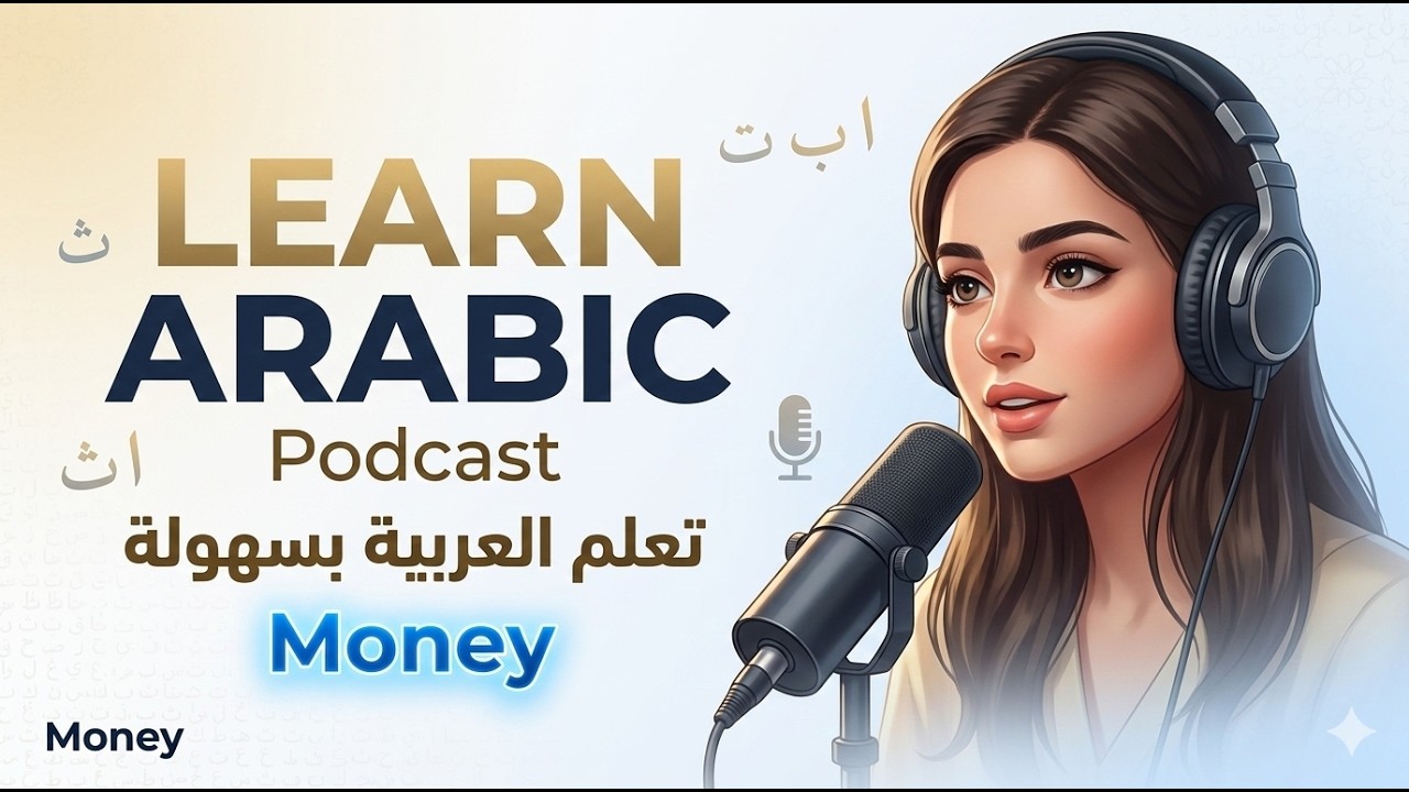 Learn Arabic Podcast: Let's Talk About MONEY! (Beginner Arabic A1-A2)  | Arabic Podcast