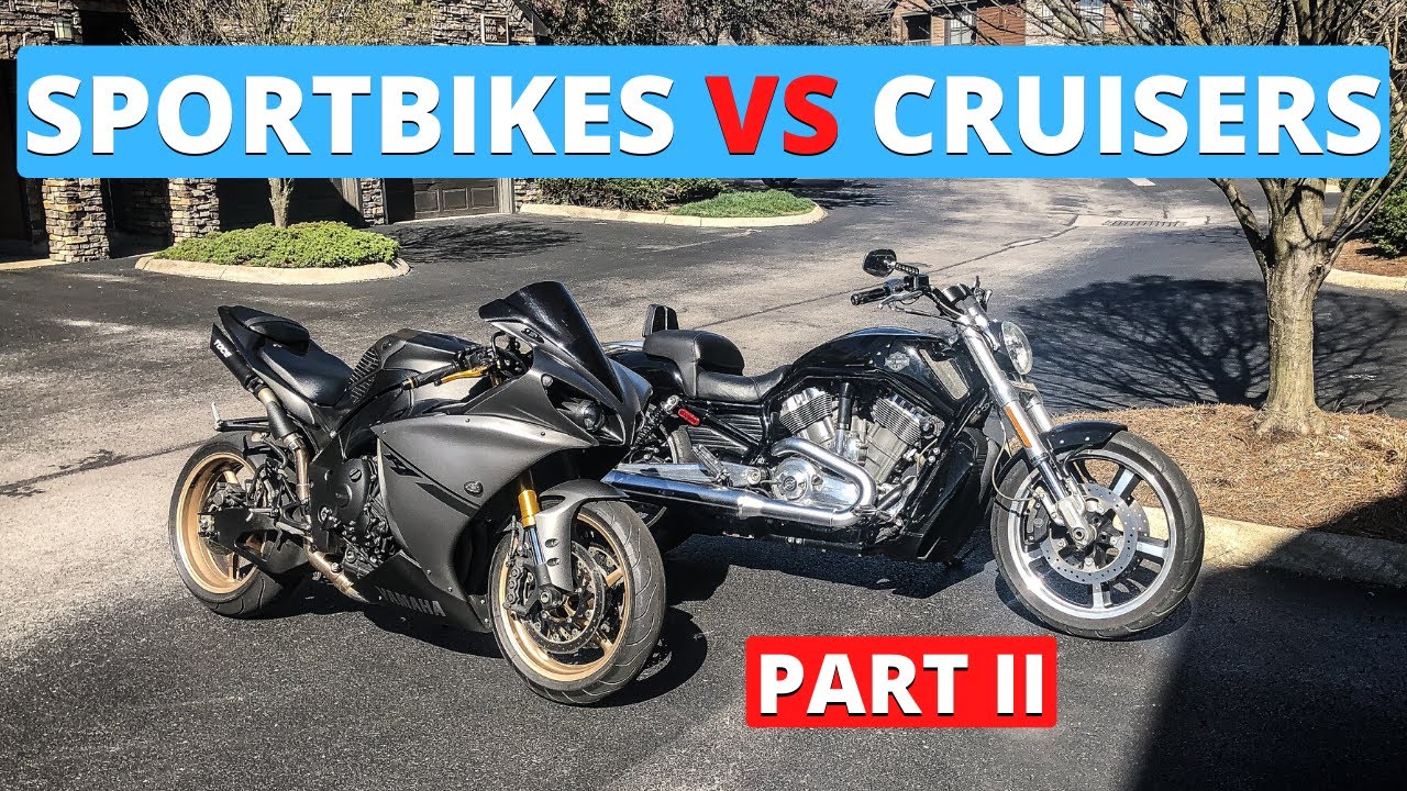 HERES WHY CRUISERS ARE BETTER THAN SPORT BIKES│ SPORTBIKES VS CRUISERS
