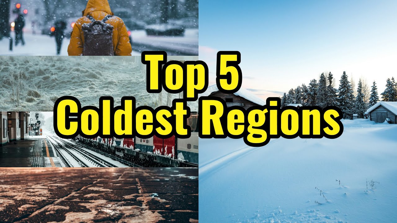 Top 5 places where temperatures can drop to -76°C