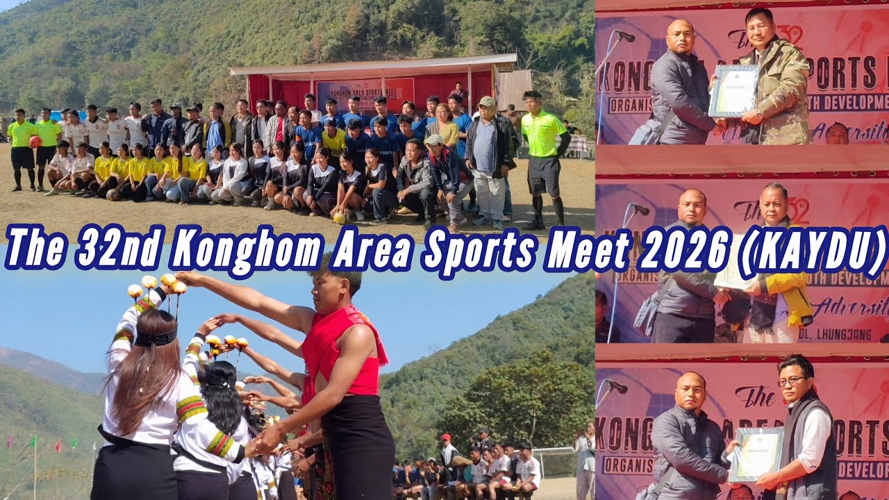 Opening Ceremony of KAYDU Sports Meet at Pu Ch.Paojalam Lentol Lhungjang village,Northern Kukiland. 