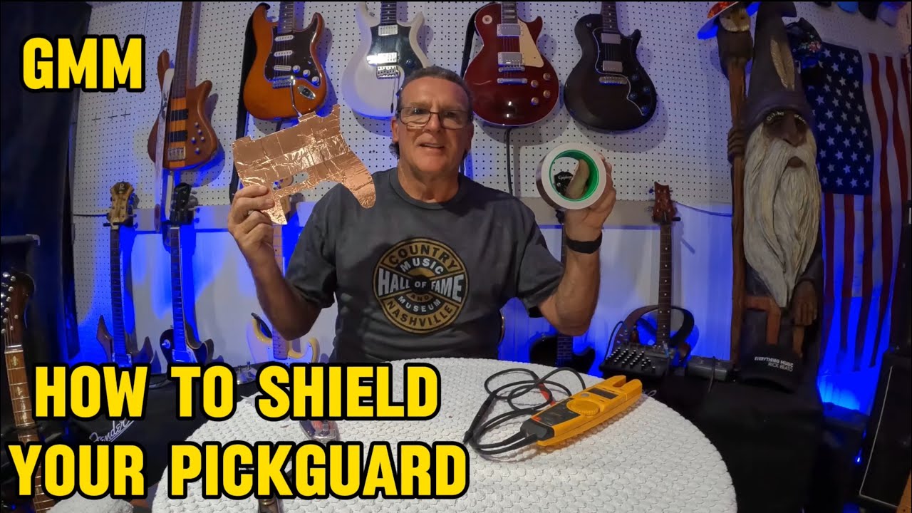How To DIY Don’t miss this one step Shielding the pickguard - Telecaster Fender Squier
