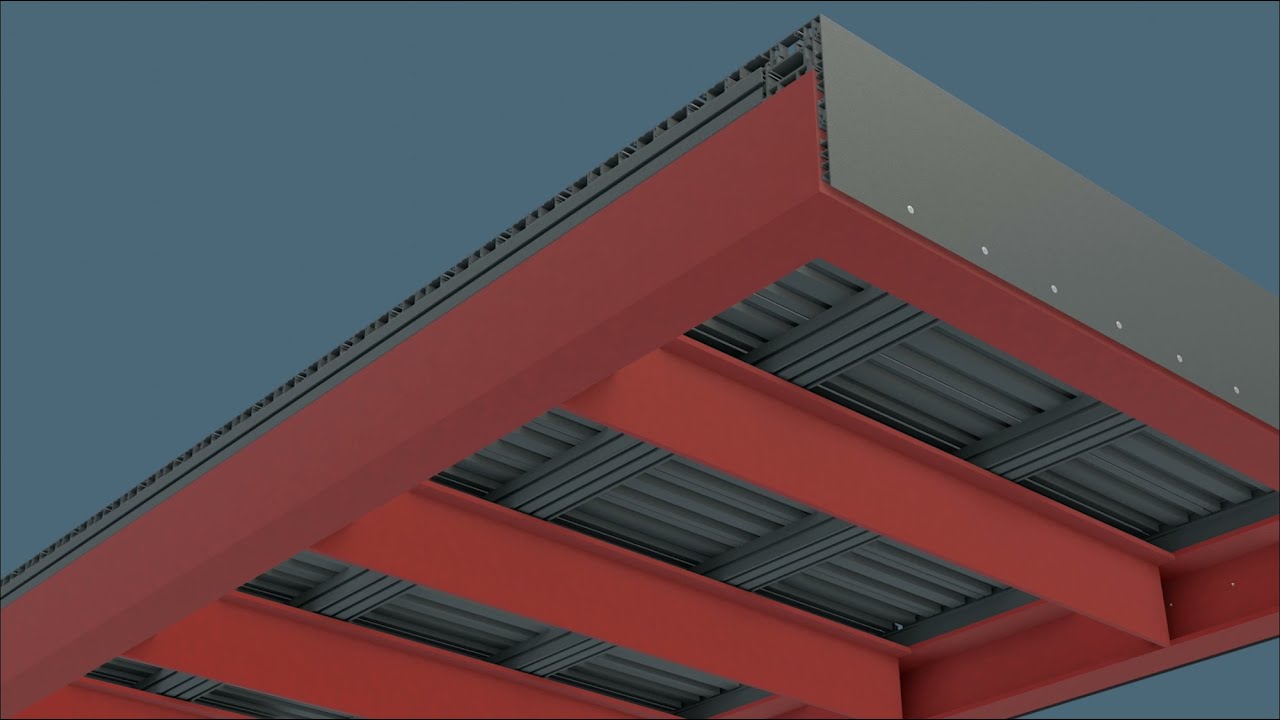 AliClad Lite Balcony Soffit Cladding Installation