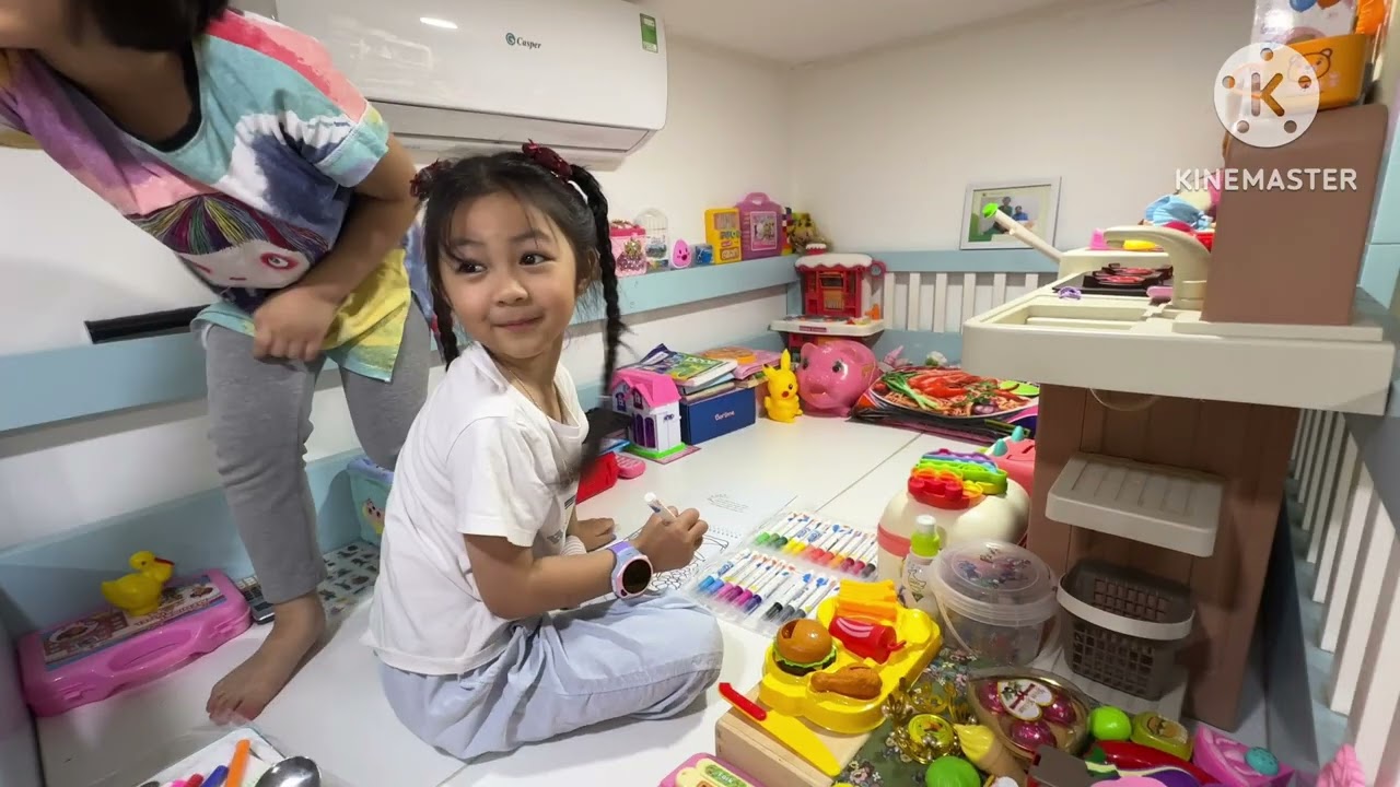 Đón bạn Bí sang chơi cuối tuần | Nguyễn Xanh An Na 