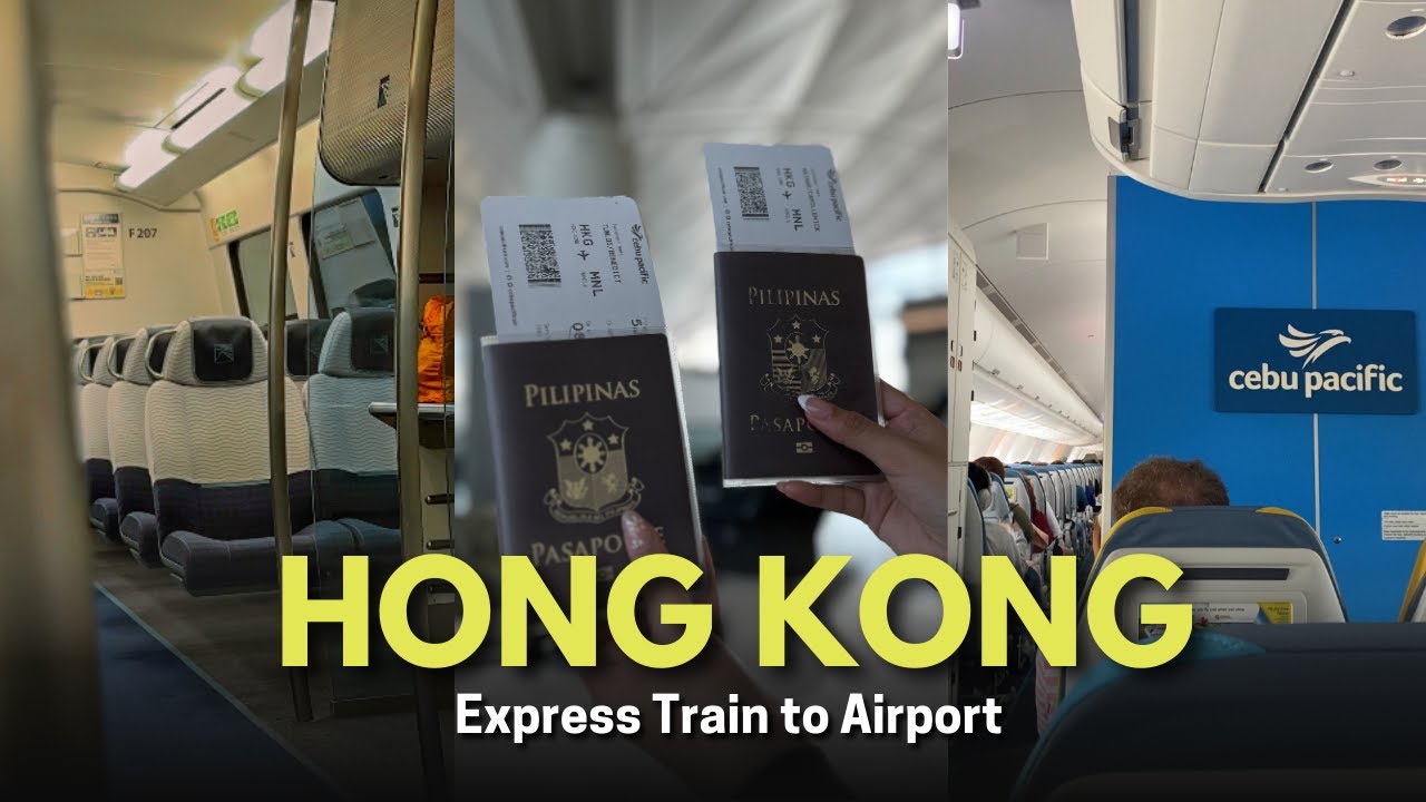 Hong Kong Vlog Day 6 (Hong Kong to Manila, Airport Express, Hong Kong Goodies)