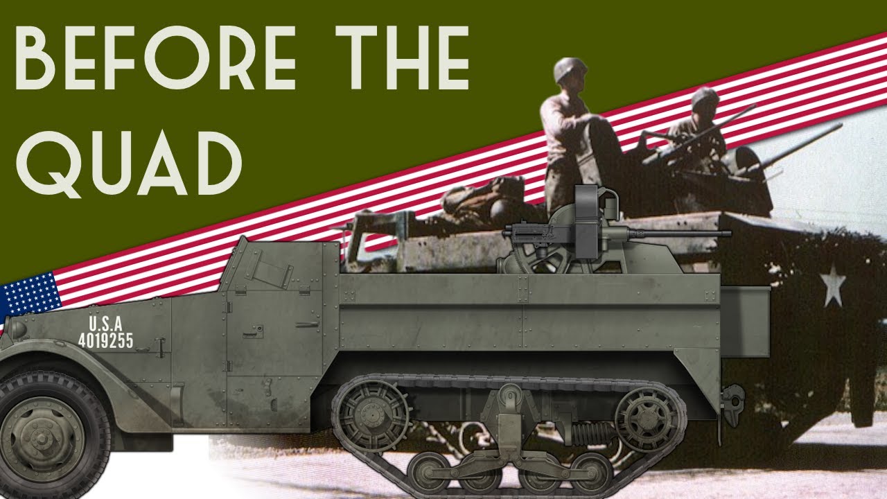 Two Guns on Tracks | Multiple Gun Motor Carriage M13 and M14