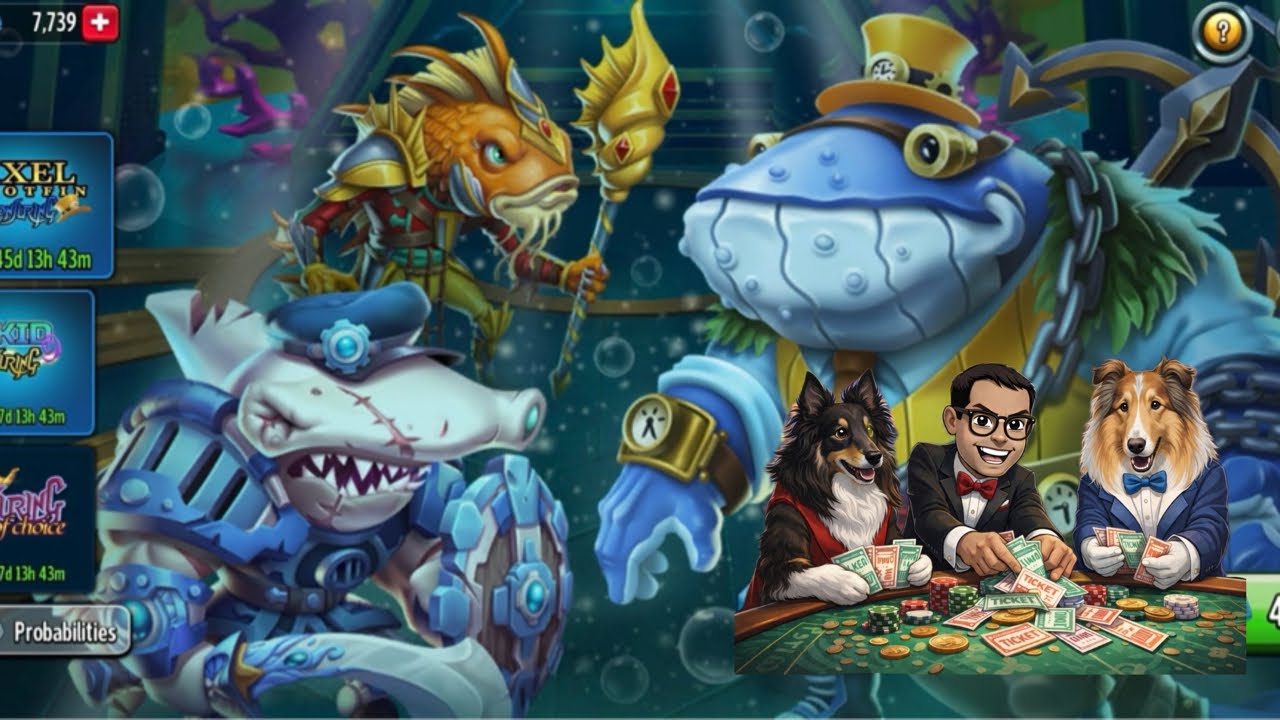 Using 7.7k tickets on conjuring of choice in Monster Legends. #monsterlegends #fyp #rpggames 
