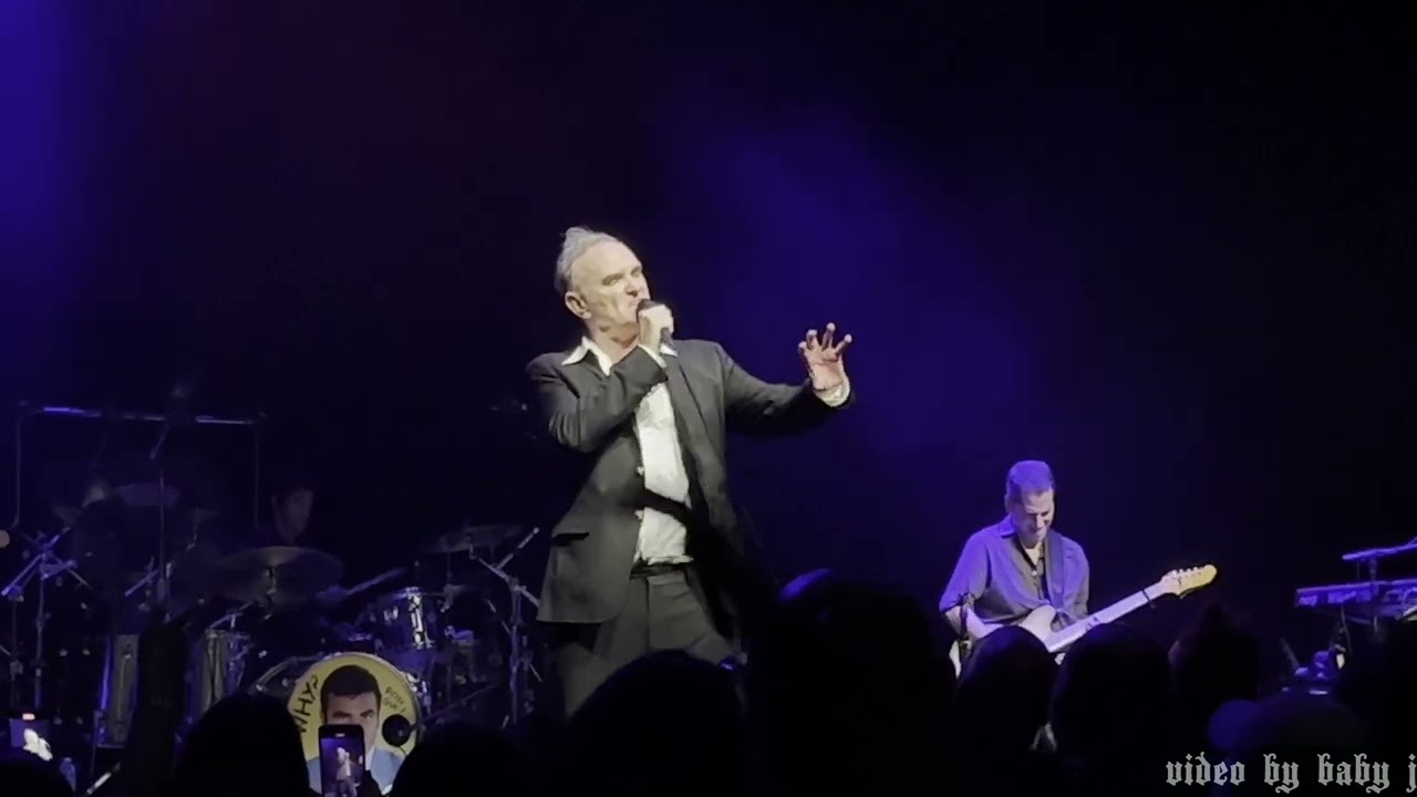 Morrissey-RUBBER RING [The Smiths]-Live @ The Orpheum Theatre, Phoenix, AZ, May 10, 2022-Moz