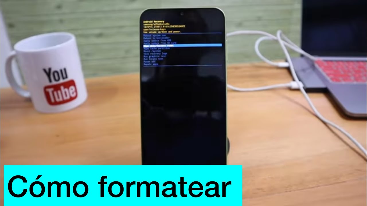 HARD RESET  [ Samsung a25 5g ]  COMO FORMATEAR  -  quitar bloqueo de pantalla