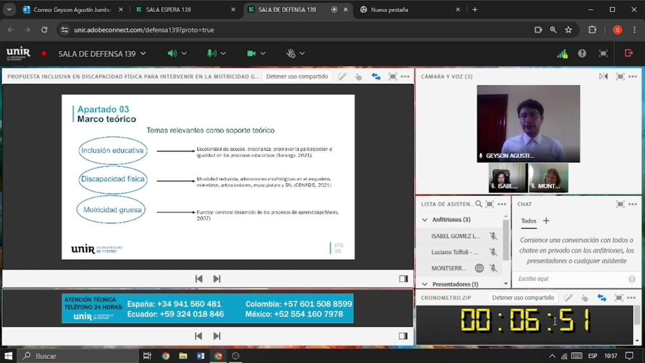 Defensa TFM - Maestría en Educación Especial (Universidad Internacional de La Rioja, UNIR)