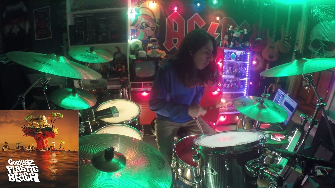 Gorillaz - Broken (Drum Cover)