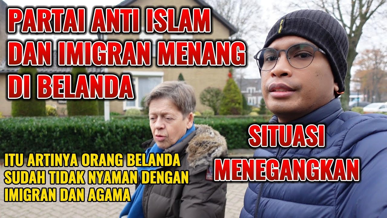 PARTAI ANTI ISLAM DAN IMIGRAN MENANG DI BELANDA #pastorkatolik #verkiezingen