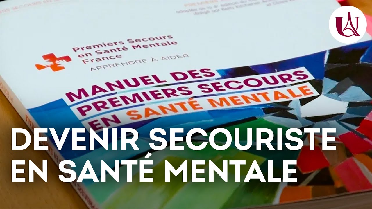 Devenir secouriste en santé mentale