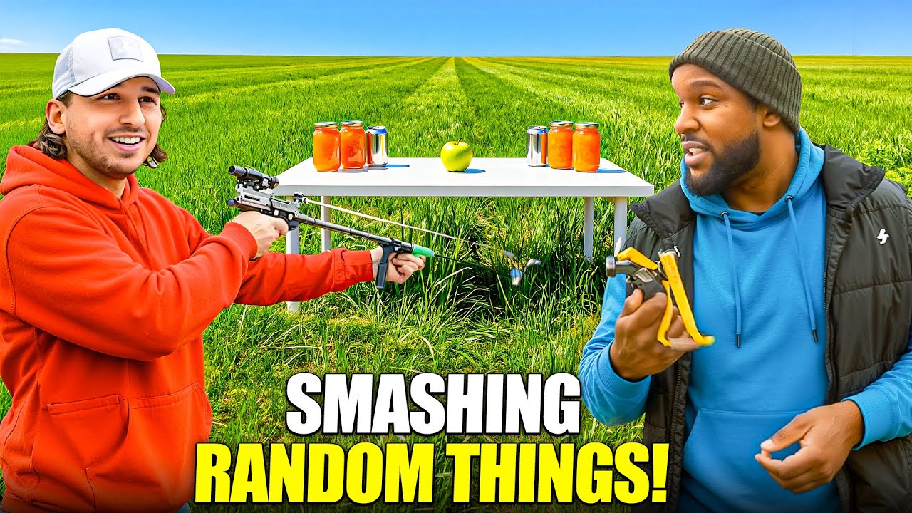 YOU WON'T BELIEVE WHAT WE SMASH FIRST...