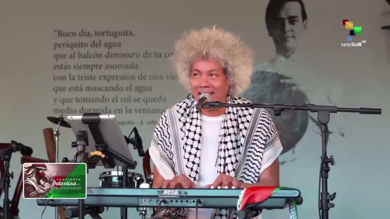 Concierto en apoyo a Palestina, La Casona Aquiles Nazoa, 1 de marzo de 2024