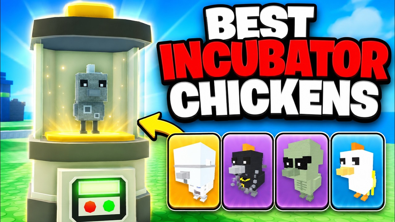 ЛУЧШИЕ КУРИЦЫ ДЛЯ ИНКУБАТОРА в Grow A Chicken Fighter! ROBLOX