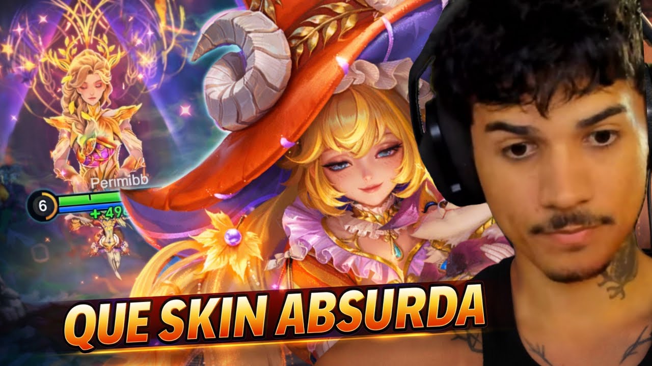 A MELHOR SKIN DE SUPORTE É ESSA !!!