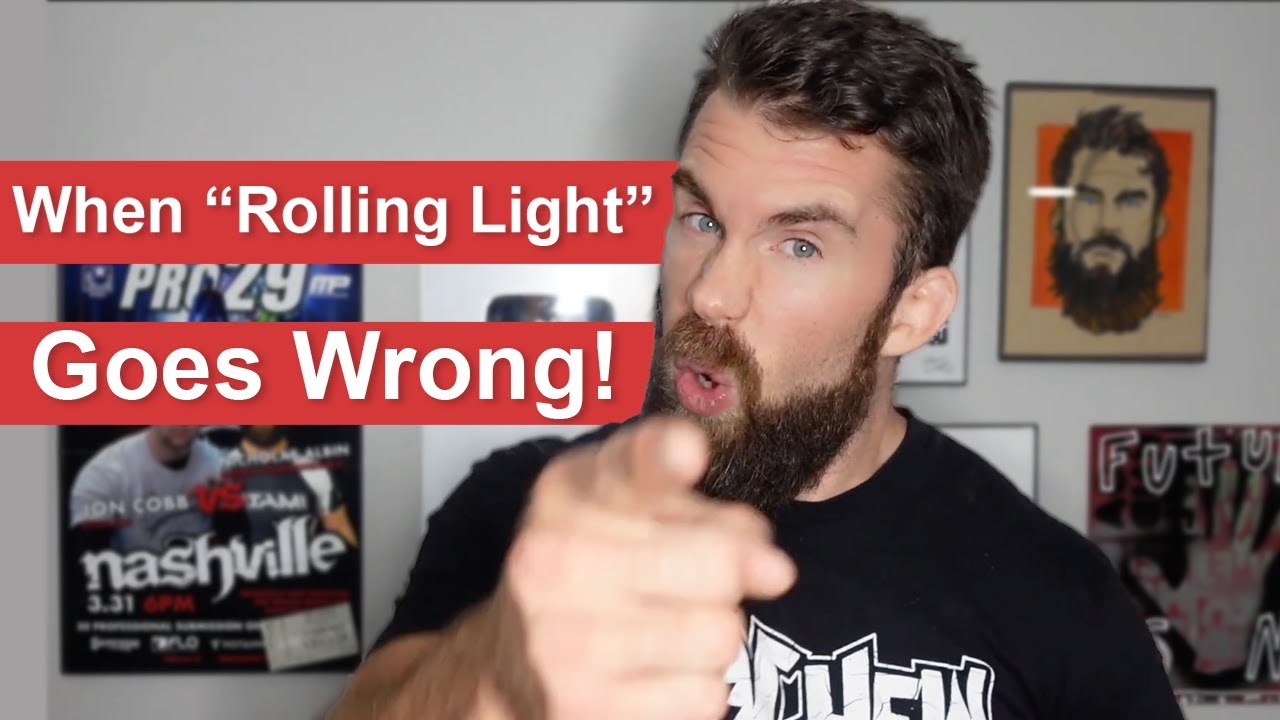 When Rolling Light in BJJ Goes Wrong. . .