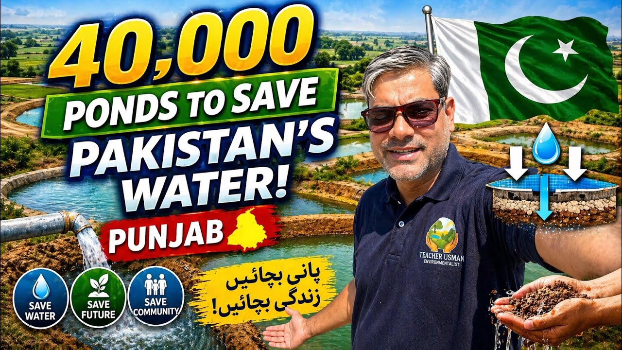 Punjab Government to Revive 40,000 Rainwater Harvesting Ponds | A Big Step for Water Conservation 