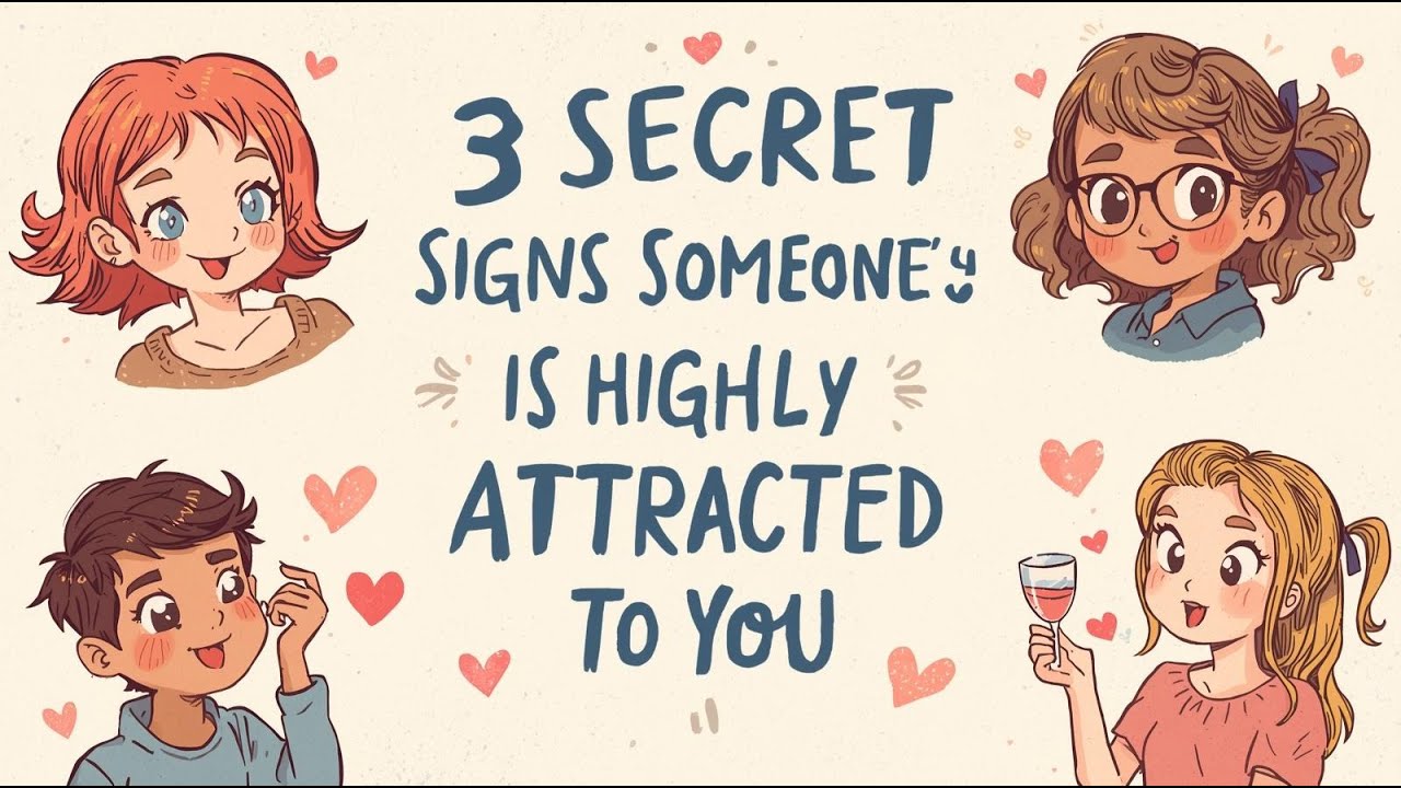 3 SECRET Signs Someone Is Highly ATTRACTED to You