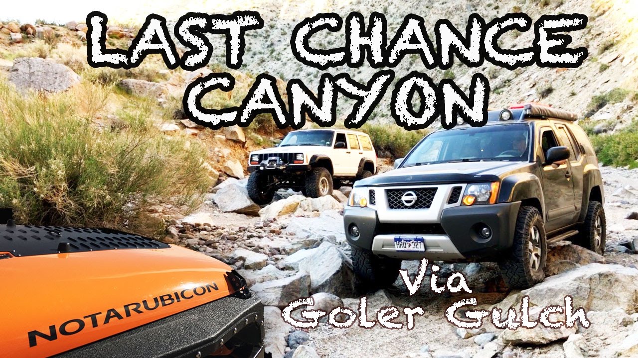 Last Chance Canyon, Goler Gulch, The Narrows, Schmidt Tunnel and Graduation Hill