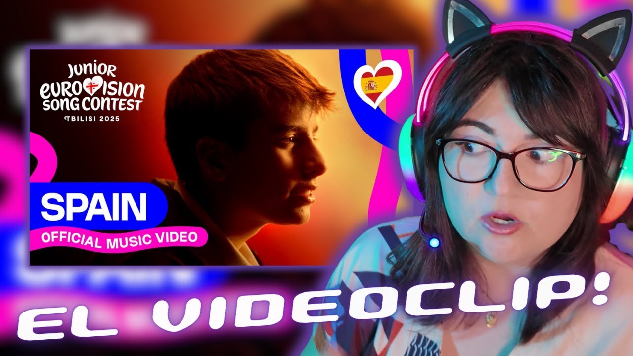EL VIDEOCLIP! Gonzalo Pinillos - Érase Una Vez (Once Upon a Time) | 🇪🇸 Spain JESC 2025 | REACCIÓN