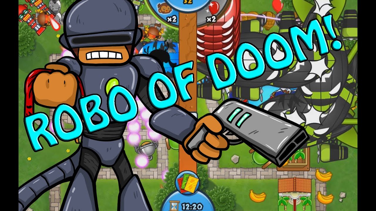 WOMBO COMBO - RAY OF DOOM + ROBO MONKEY - Bloons TD Battles Card Battles