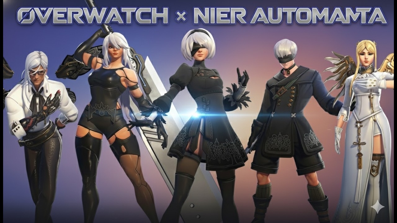 OVERWATCH x NIER AUTOMATA 🔥 Así se ven TODAS las nuevas skins