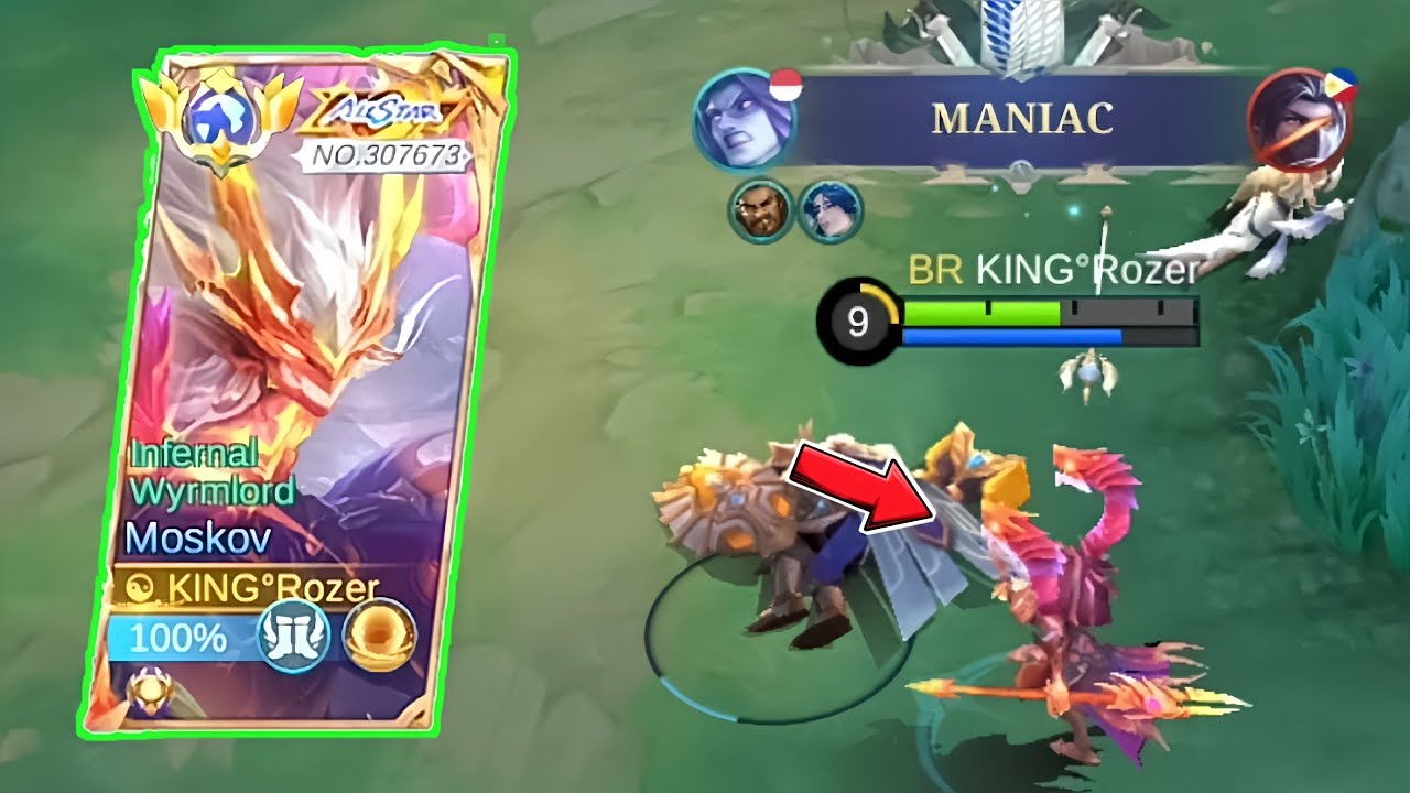 REAKSI PUBLIK LIHAT MOSKOVKU OUTPLAY MUSUH DAN DAPAT MANIAC - Mobile Legends 