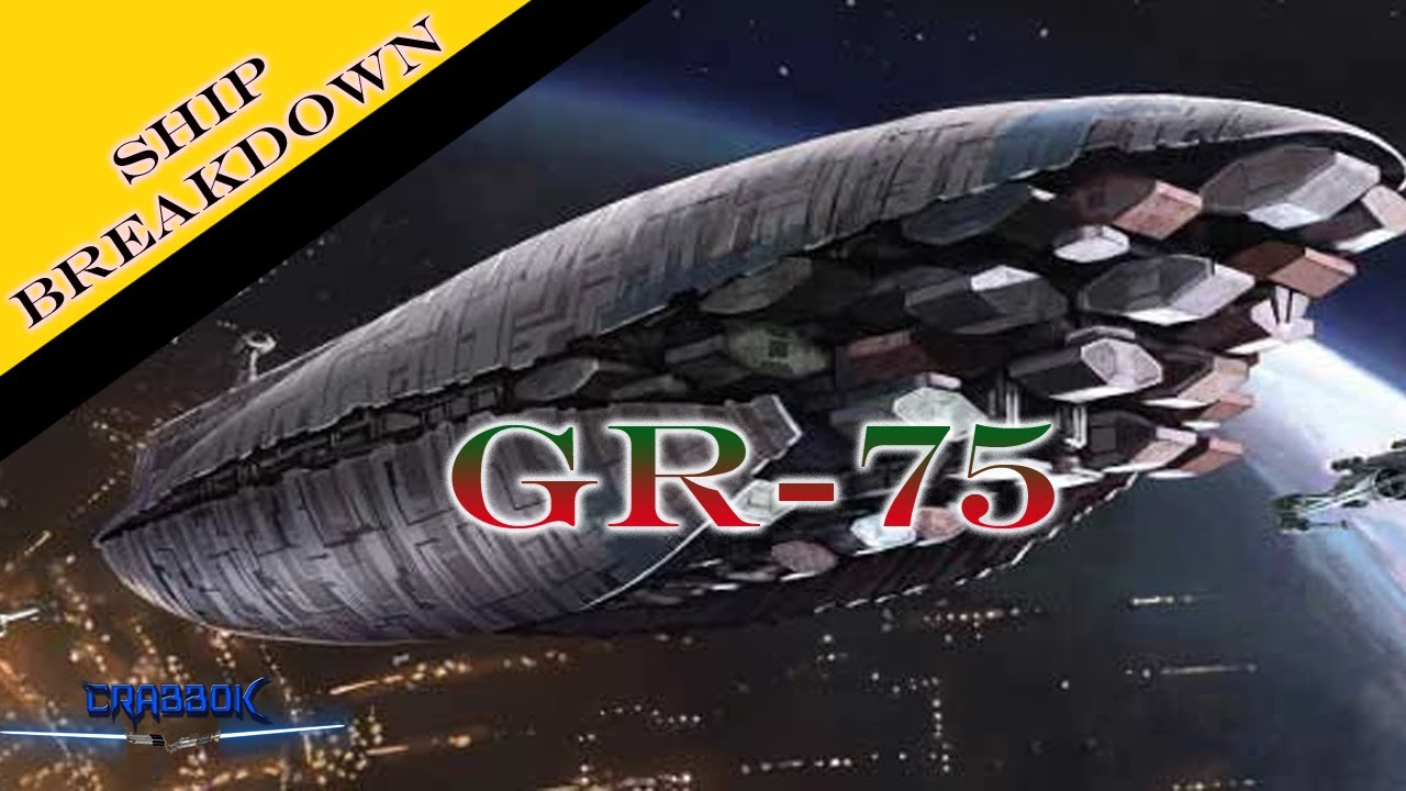 Star Wars Armada - GR-75 Rebel Transport Ship Breakdown