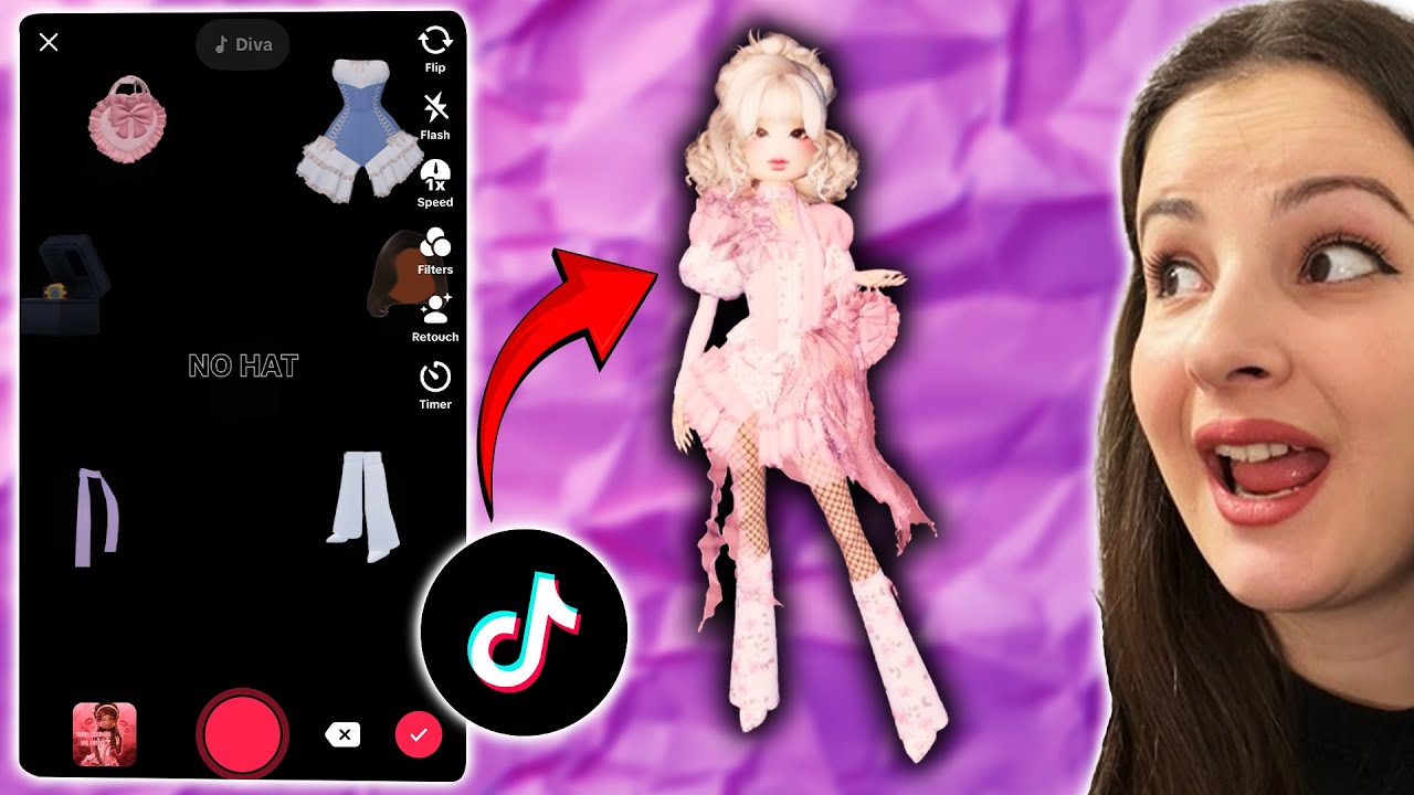 TIKTOK FILTER MI BIRA OUTFITE U DRESS TO IMPRESS - Roblox