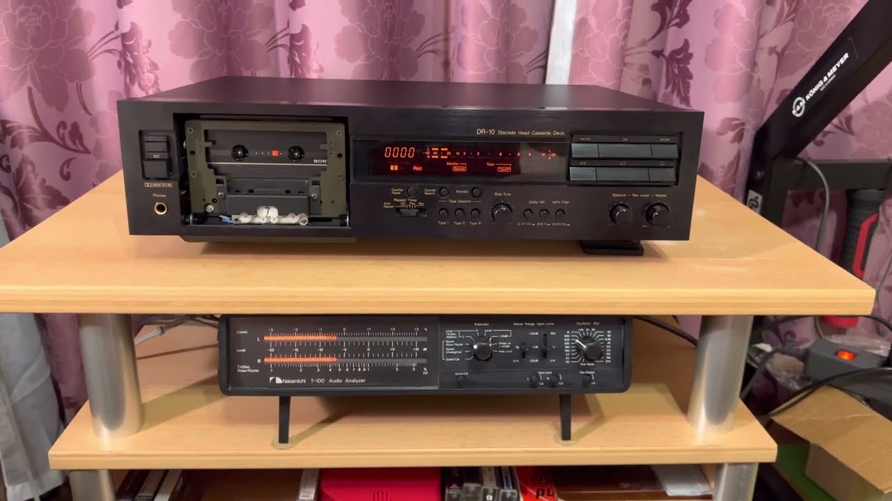 Nakamichi DR10, качество настройки