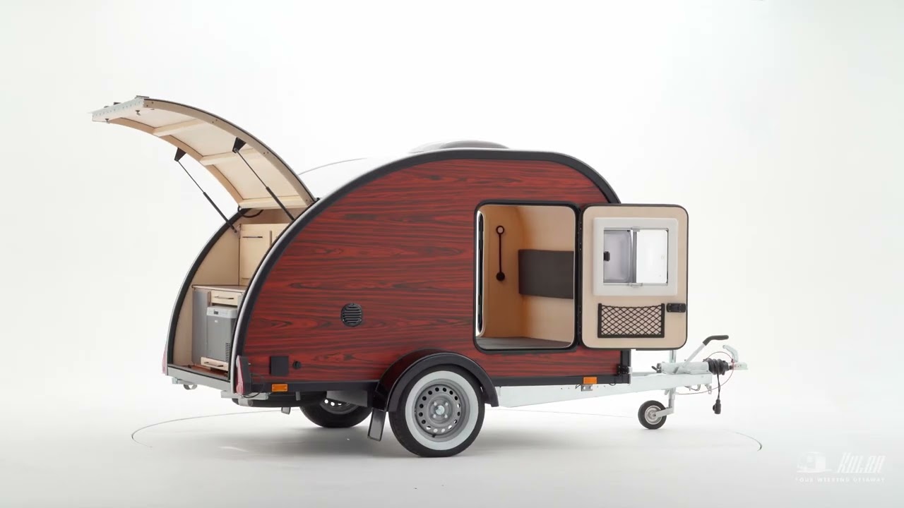 KULBA Woody teardrop trailer