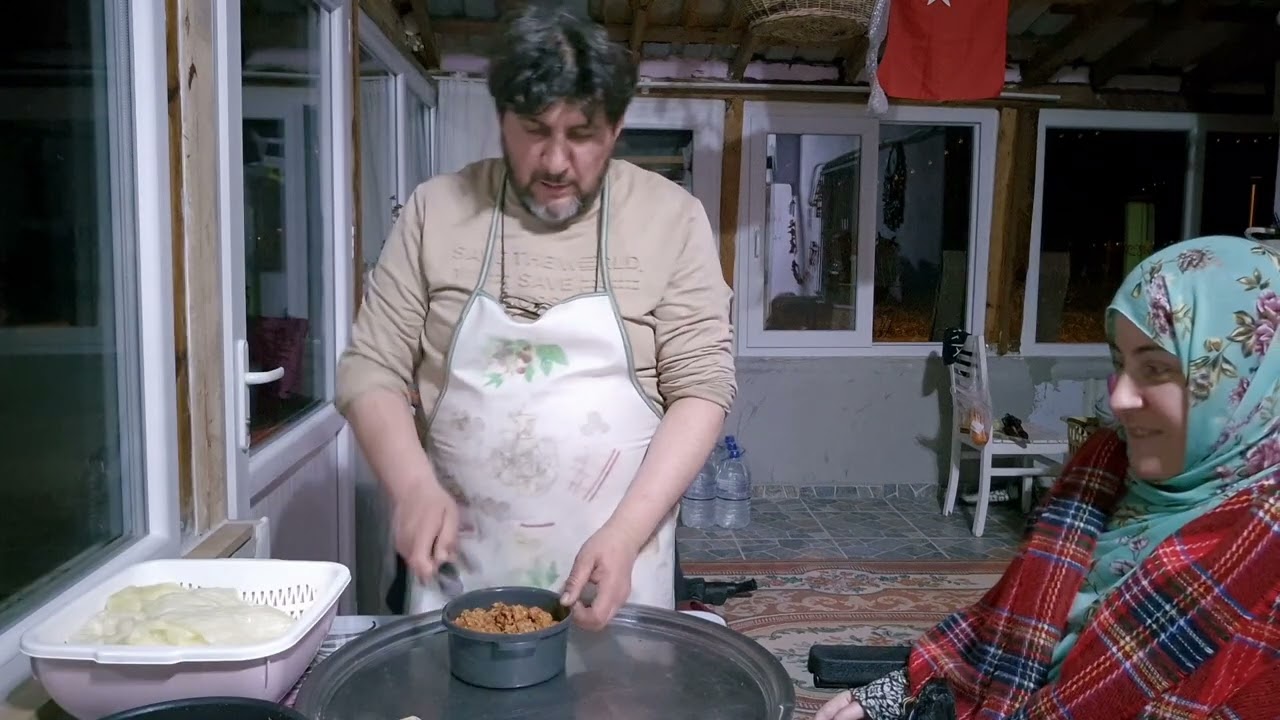 LAHANA SARMASI YAPTIM… HAYIRLI AKŞAMLAR … HAYIRLI CUMALAR 