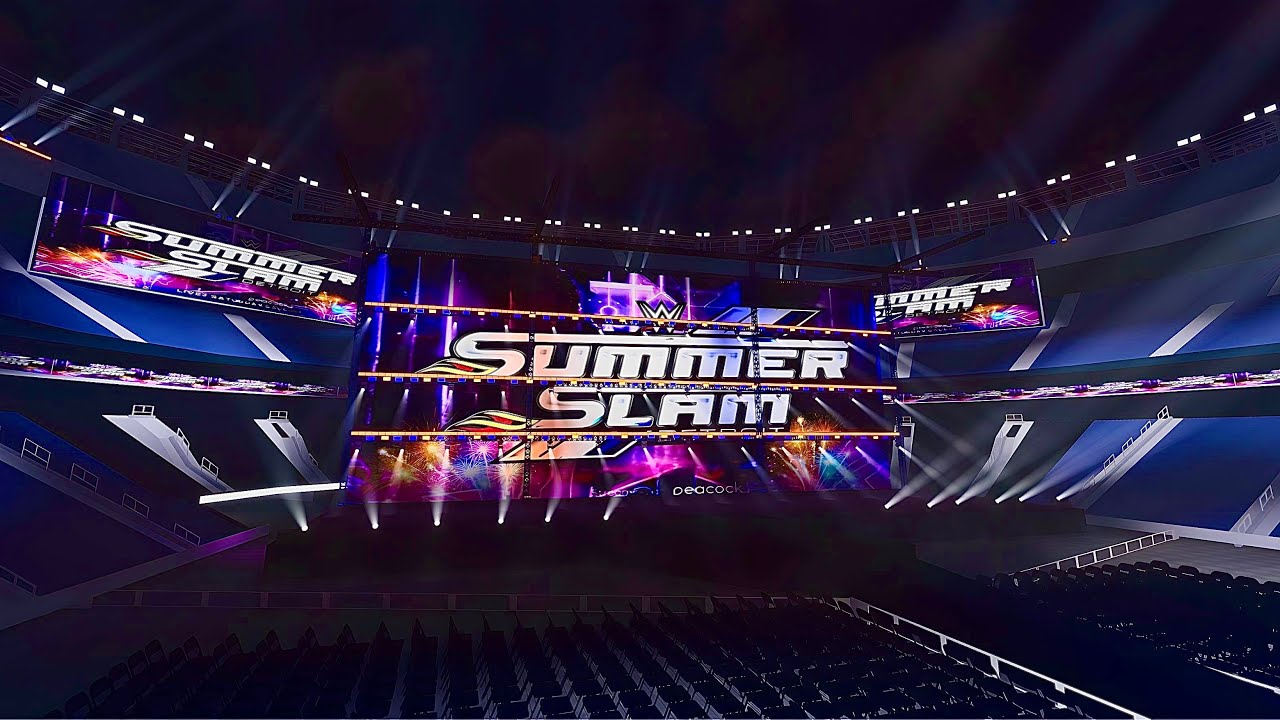 WWE Summer Slam stage Reveal 2025 Roblox