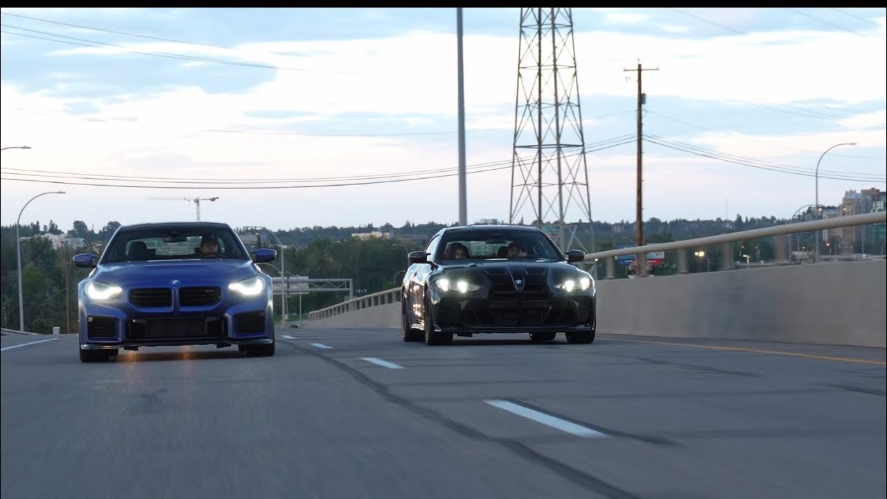 Rolling loud with the G82 & G87 after Carbon Fibre upgrades.🏁#widebodystore #bmw #g87m2 #g82m4 