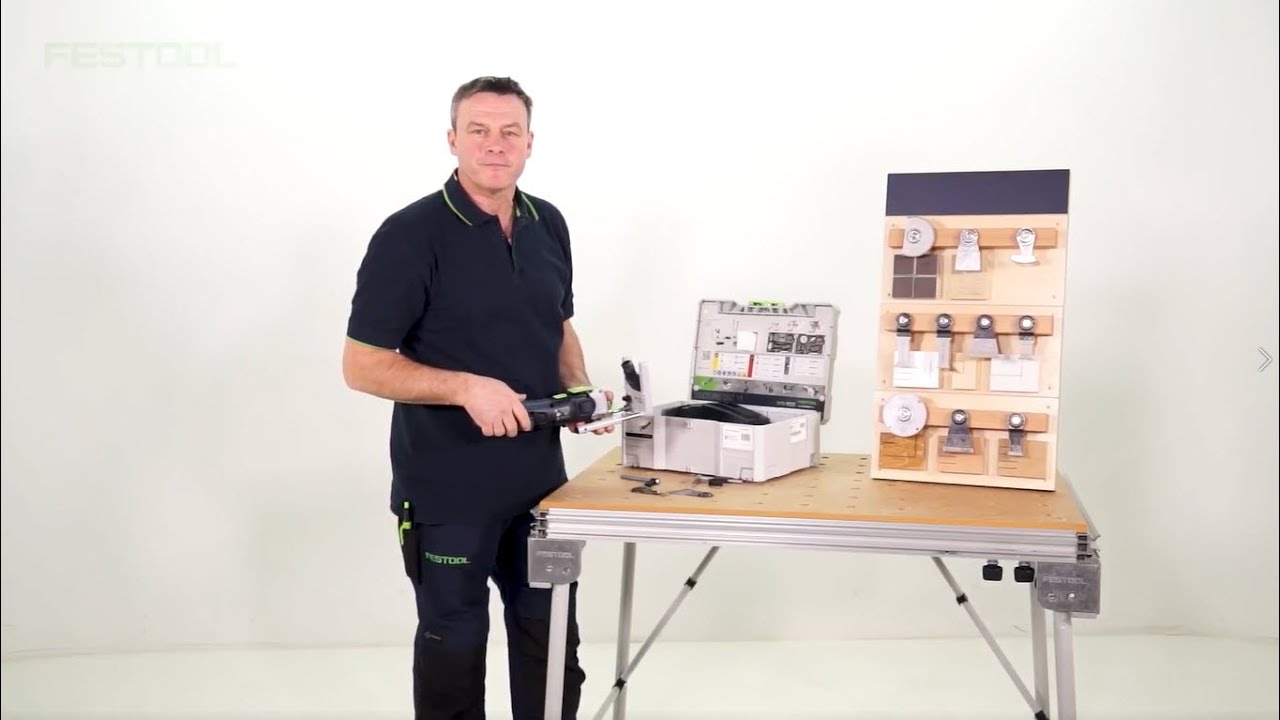 Festool TV épisode 151 : Outil oscillant sans fil VECTURO OSC 18