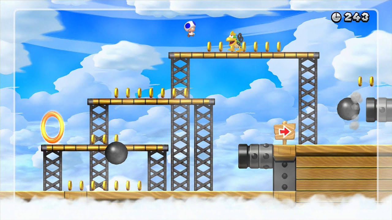 New Super Mario Bros U - Challenge #4 (Special)