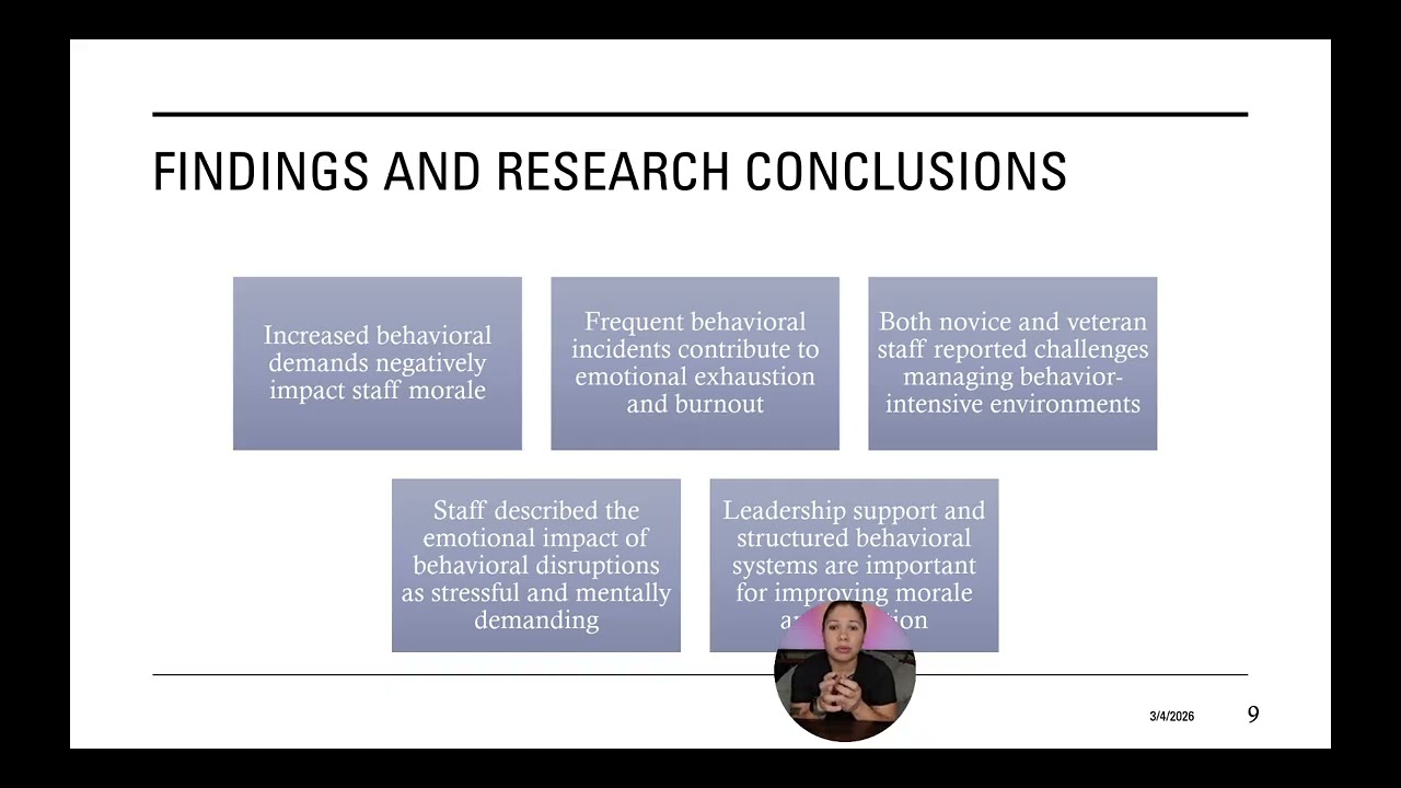Educational Leadership Action Research Project - The Decline in Teacher and Support Staff Morale