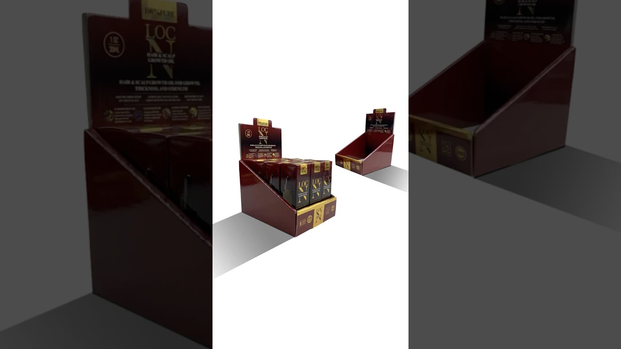 Retail-ready. Shelf-worthy.✨Custom PDQ display boxes that boost shelf appeal and drive sales. #pdq