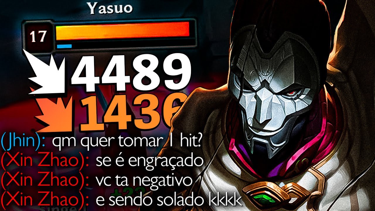 COMO É BOM CALAR A BOCA DOS CARAS DE JHIN JUNGLE 1 HIT NÉ KKKKKKK
